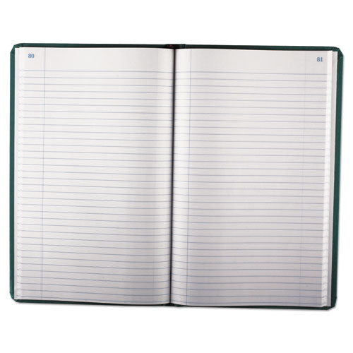 Image of Boorum & Pease® Account Record Book, Record-Style Rule, Blue Cover, 11.75 X 7.25 Sheets, 150 Sheets/book