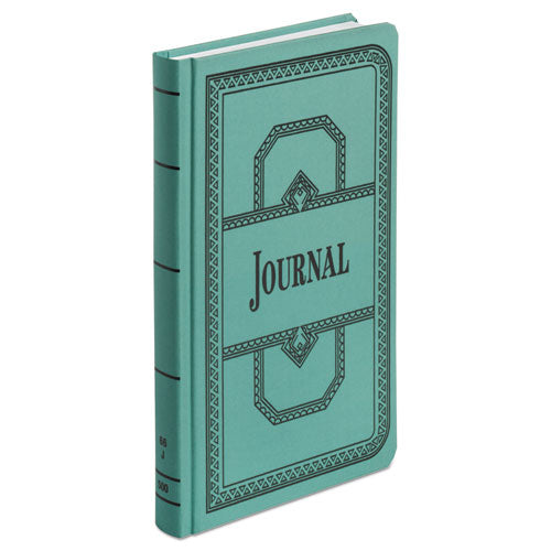 Image of Boorum & Pease® Account Record Book, Record-Style Rule, Blue Cover, 11.75 X 7.25 Sheets, 500 Sheets/book