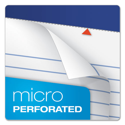 Image of Ampad® Recycled Writing Pads, Narrow Rule, Politex Green Kelsu Headband, 50 White 5 X 8 Sheets, Dozen
