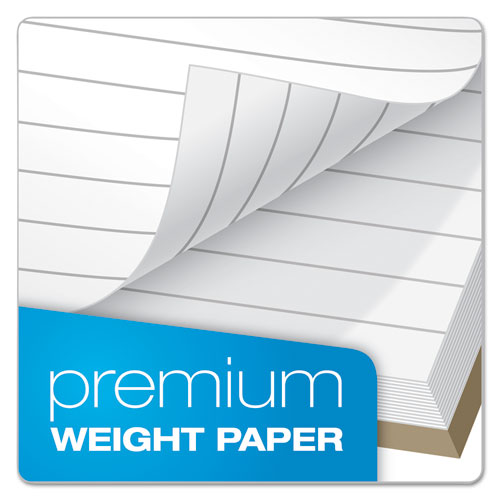 Image of Ampad® Gold Fibre Personal Notebooks, 1-Subject, Medium/College Rule, Classic Green Cover, (100) 7 x 5 Sheets
