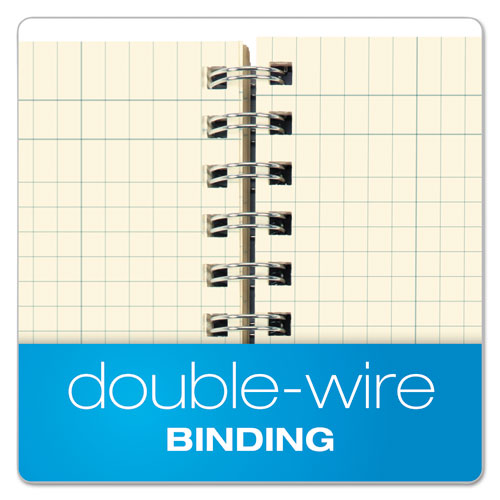 Image of Ampad® Computation Book, Quadrille Rule (4 sq/in), Brown Cover, (76) 11.75 x 9.25 Sheets