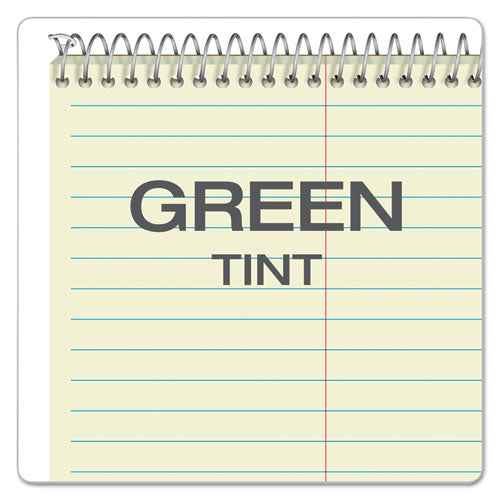 Image of Ampad® Steno Pads, Gregg Rule, Tan Cover, 80 Green-Tint 6 X 9 Sheets