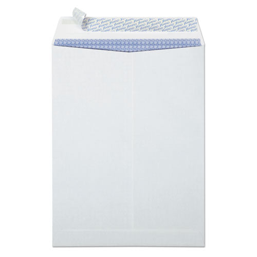 Image of Ampad® Gold Fibre Fastrip Release and Seal Catalog Envelope, #10 1/2, Cheese Blade Flap, Self-Adhesive Closure, 9 x 12, White,100/BX