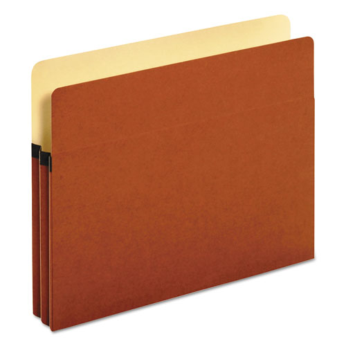 Image of Pendaflex® Standard Expanding File Pockets, 1.75" Expansion, Letter Size, Redrope, 25/Box