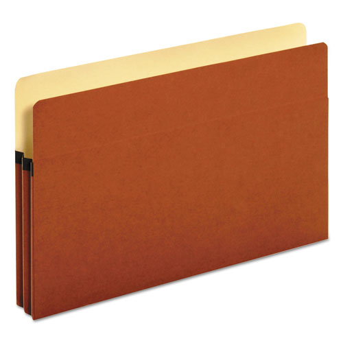 Image of Pendaflex® Standard Expanding File Pockets, 1.75" Expansion, Legal Size, Redrope, 25/Box