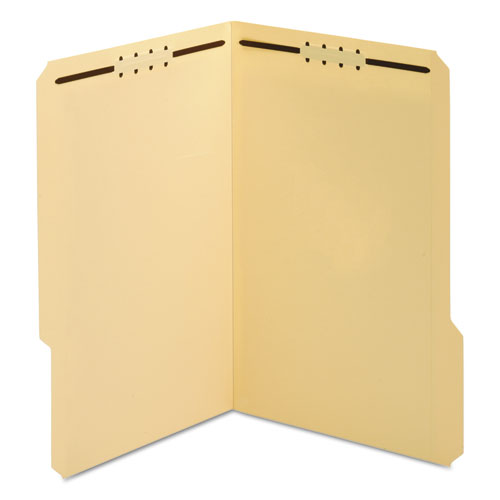 Image of Pendaflex® Top Tab Fastener Folder, 0.75" Expansion, 2 Fasteners, Legal Size, Manila Exterior, 50/Box