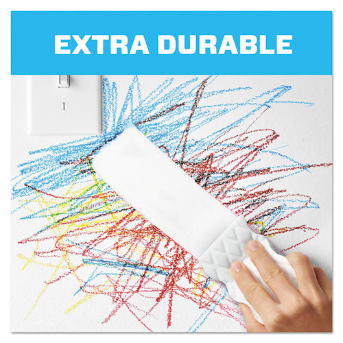 Image of Mr. Clean® Magic Eraser Extra Durable, 4.6 X 2.4, 0.7" Thick, 4/box