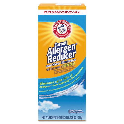 Image of Arm & Hammer Carpet And Room Allergen Reducer And Odor Eliminator, 42.6 Oz Box, 9/carton