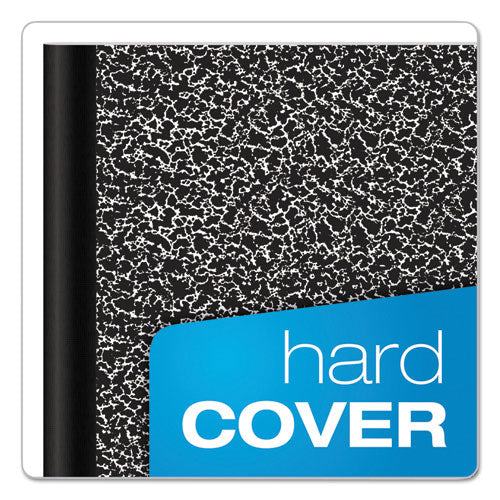 Image of TOPS Composition Book, Wide/Legal Rule, Black Marble Cover, (100) 9.75 x 7.5 Sheets