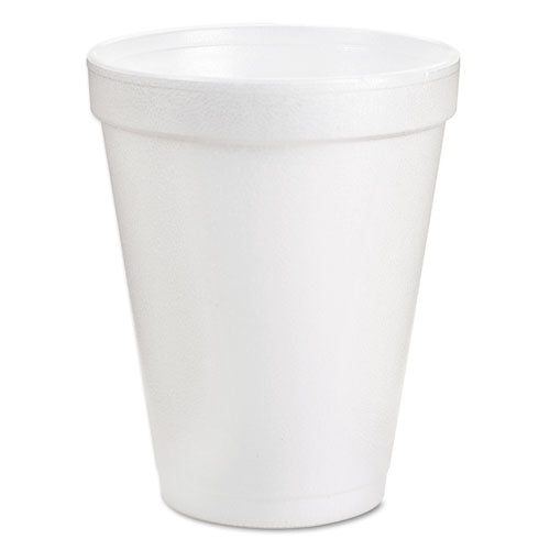 Image of Dart® Foam Drink Cups, 6 Oz, White, 25/bag, 40 Bags/carton