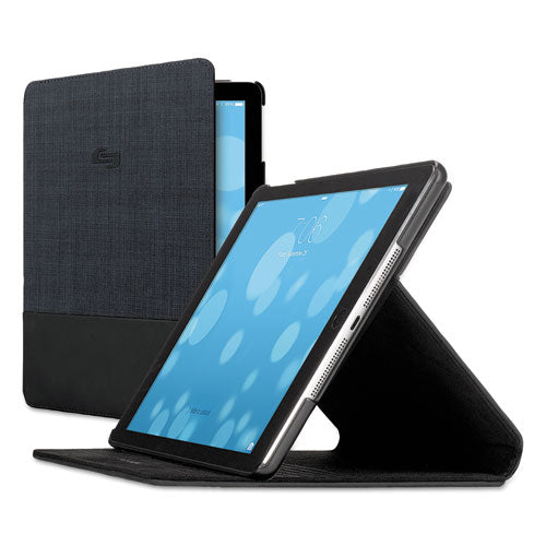 Image of Solo Velocity Slim Case For Ipad Air, Navy/black