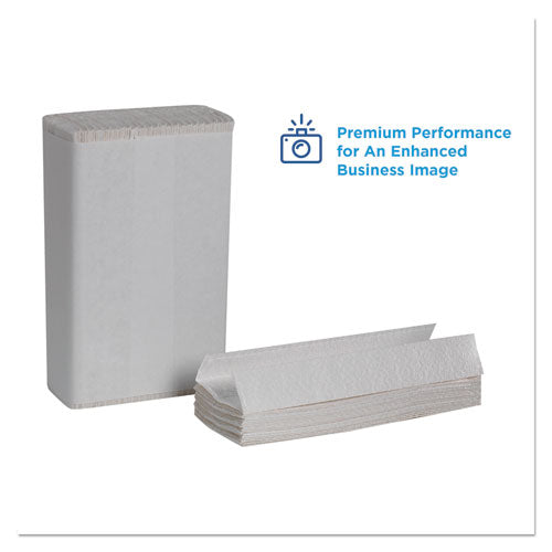 Image of Georgia Pacific® Professional Pacific Blue Select C-Fold Paper Towels, 2-Ply, 10.1 x 12.7, White, 120/Pack, 12 Packs/Carton