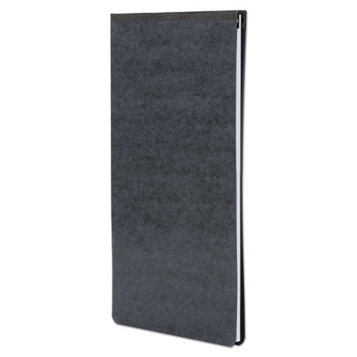 Image of ACCO Pressboard Report Cover with Tyvek Reinforced Hinge, Two-Piece Prong Fastener, 2" Capacity, 8.5 x 14, Black/Black