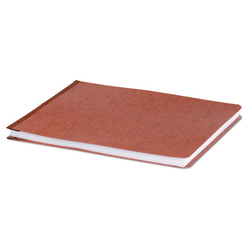 Image of ACCO Pressboard Report Cover With Tyvek Reinforced Hinge, Two-Piece Prong Fastener, 2" Capacity, 8.5 X 11, Red/red
