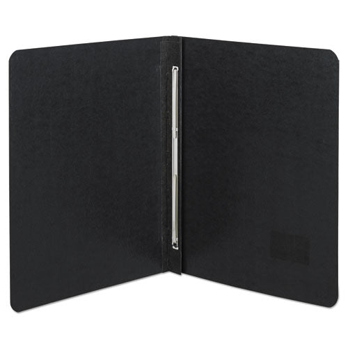 Image of ACCO Presstex Report Cover With Tyvek Reinforced Hinge, Side Bound, Two-Piece Prong Fastener, 3" Capacity, 8.5 X 11, Black/black