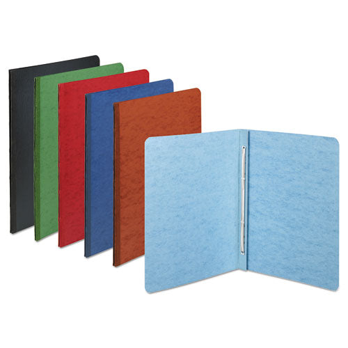 Image of ACCO Presstex Report Cover With Tyvek Reinforced Hinge, Side Bound, Two-Piece Prong Fastener, 3" Capacity, 8.5 X 11, Light Blue