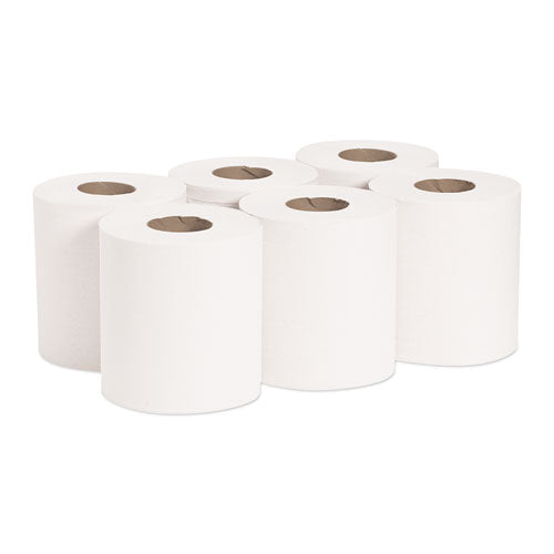 Image of Georgia Pacific® Professional Pacific Blue Select 2-Ply Center-Pull Perf Wipers, 2-Ply, 8.25 x 12, White, 520/Roll, 6 Rolls/Carton