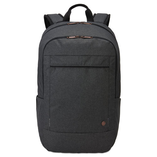 Image of Case Logic® Era Laptop Backpack, Fits Devices Up to 15.6", Polyester, 9.1 x 11 x 16.9, Gray