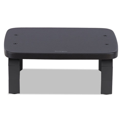 Image of Kensington® Smartfit Monitor Stands, 12.25" X 2.25" X 1.75" To 4.75", Black, Supports 40 Lbs