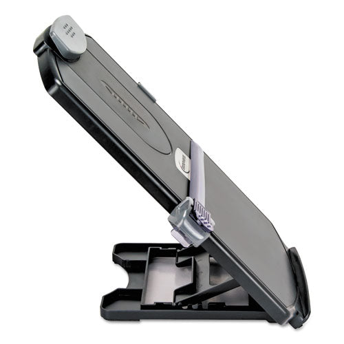 Image of Innovera® Desktop Copyholder, 25 Sheet Capacity, Black
