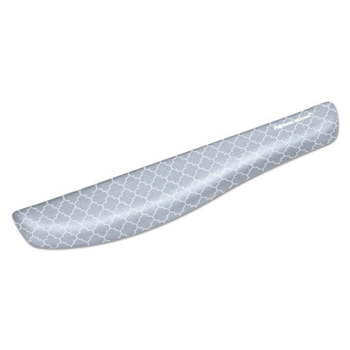 Image of Fellowes® PlushTouch Keyboard Wrist Rest, 18.12 x 3.19, Lattice Design