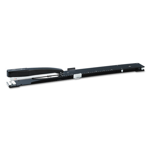 Image of Swingline® Heavy-Duty Long Reach Stapler, 20-Sheet Capacity, 12" Throat, Black