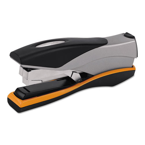 Image of Swingline® Optima 40 Desktop Stapler, 40-Sheet Capacity, Silver/black/orange