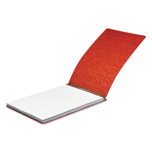 Image of ACCO Pressboard Report Cover, Spring Style Fastener, 2" Capacity, 8.5 X 11, Earth Red/earth Red