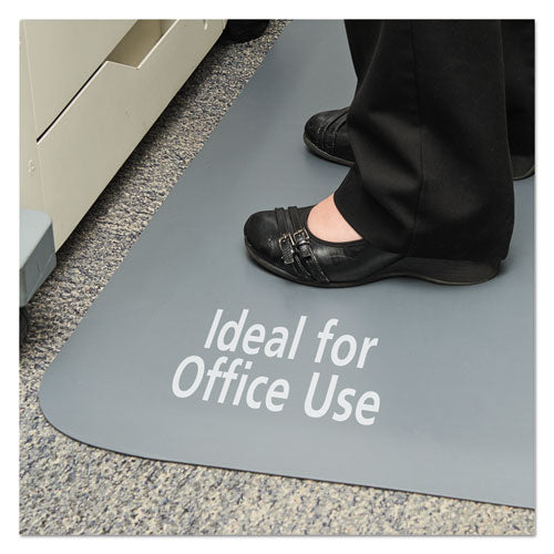 Image of Guardian Pro Top Anti-Fatigue Mat, Pvc Foam/solid Pvc, 24 X 36, Gray