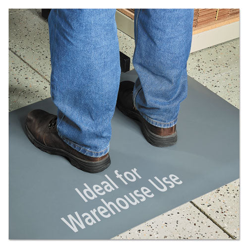 Image of Guardian Pro Top Anti-Fatigue Mat, Pvc Foam/solid Pvc, 24 X 36, Gray