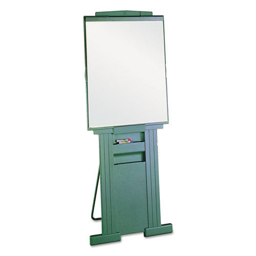 Image of Quartet® Duramax Portable Presentation Easel, Adjusts 39" To 72" High, Plastic, Gray