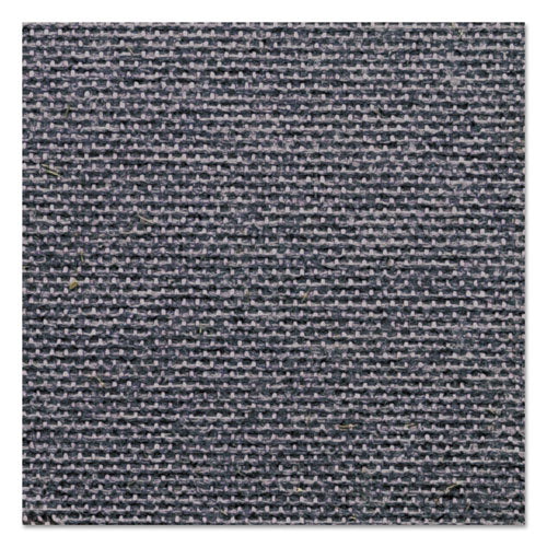 Image of Quartet® Enclosed Indoor Fabric Bulletin Board with One Hinged Door, 24" x 36", Gray Surface, Graphite Gray Aluminum Frame