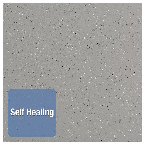 Image of Quartet® Contour Granite Board, 36" x 24", Granite Gray Surface, Black Plastic Frame