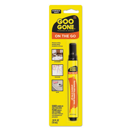 Image of Goo Gone® Mess-Free Pen Cleaner, Citrus Scent, 0.34 Pen Applicator