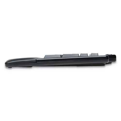 Image of Kensington® Pro Fit Comfort Keyboard, Internet/media Keys, Wired, Black