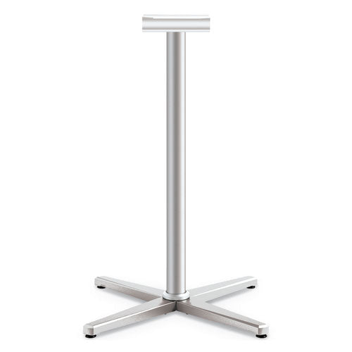 Image of HON® Arrange X-Leg Base for 42" to 48" Tops, 32w x 32d x 40h, Silver