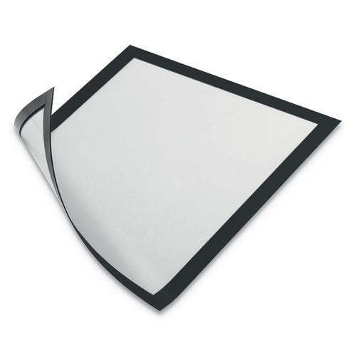 Image of Durable® Duraframe Magnetic Sign Holder, 8.5 X 11, Black Frame, 2/pack