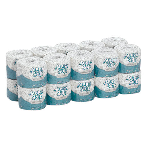 Image of Georgia Pacific® Professional Angel Soft Ps Premium Bathroom Tissue, Septic Safe, 2-Ply, White, 450 Sheets/roll, 20 Rolls/carton