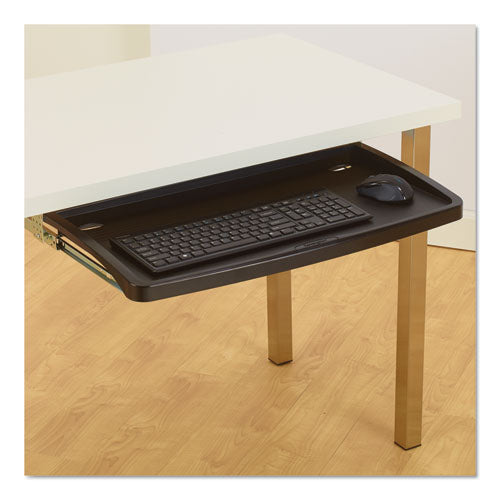 Image of Kensington® Comfort Keyboard Drawer With Smartfit System, 26w X 13.25d, Black