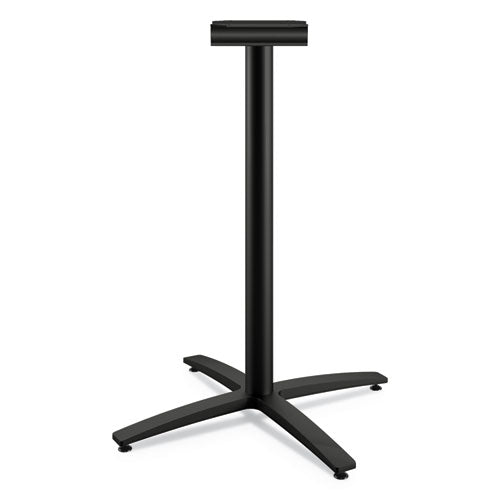 Image of HON® Between Standing-Height X-Base for 42" Table Tops, 32.68w x 41.12h, Black