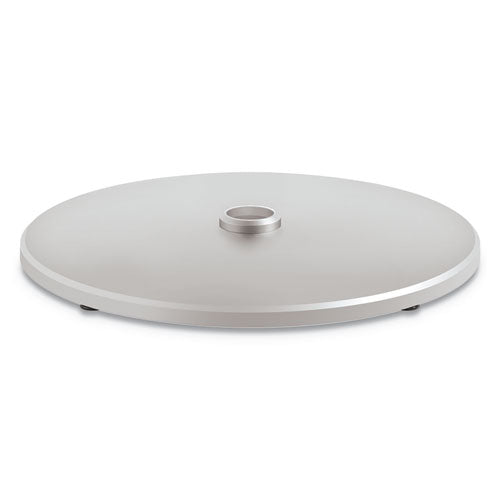 Image of HON® Arrange Disc Shroud Base, 32.71" x 32.71" x 1.42", Silver, Steel