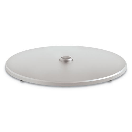 Image of HON® Arrange Disc Shroud Base, 26.82" x 26.82" x 1.42", Silver, Steel
