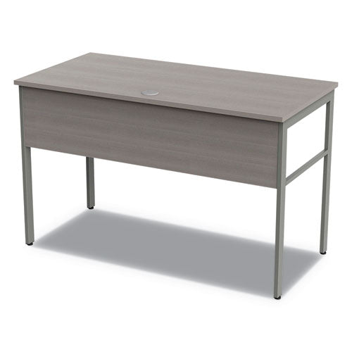 Image of Linea Italia® Urban Series Desk Workstation, 47.25" X 23.75" X 29.5", Ash