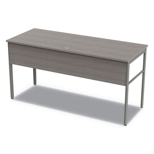 Image of Linea Italia® Urban Series Desk Workstation, 59" X 23.75" X 29.5", Ash