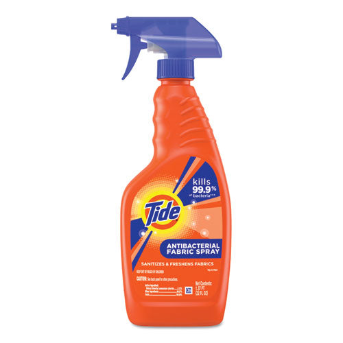 Image of Tide® Antibacterial Fabric Spray, Light Scent, 22 Oz Spray Bottle, 6/carton