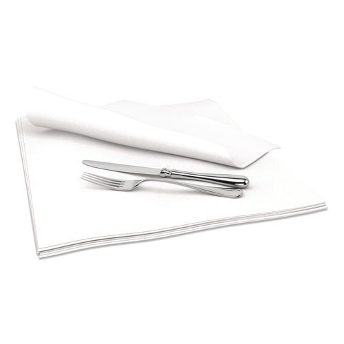 Image of Cascades PRO Select Dinner Napkins, 1-Ply, 15 X 15, White, 1000/carton
