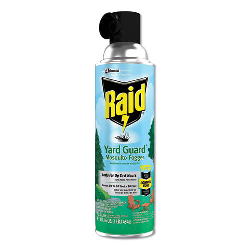 Image of Raid® Yard Guard Fogger, 16 oz Aerosol Spray, 12/Carton