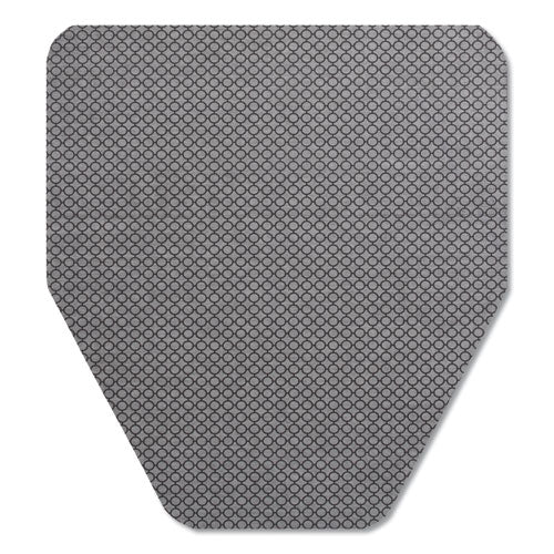Image of TOLCO® Komodo Urinal Mat, 18 X 20, Gray, 6/carton