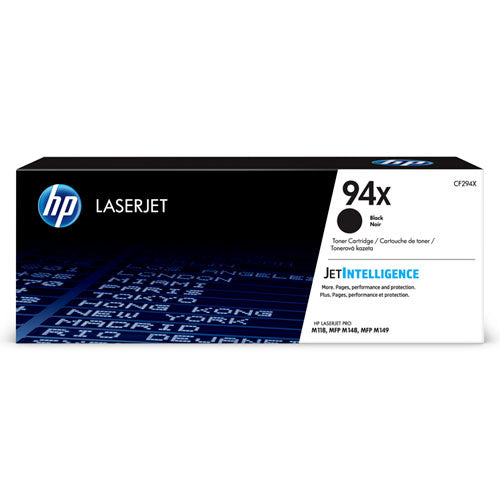 Image of HP HP 94x, (cf294x) High-Yield Black Original Laserjet Toner Cartridge