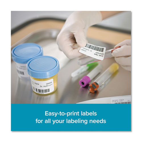 Image of DYMO® LW Multipurpose Labels, 1" x 2.13", White, 500 Labels/Roll, 6 Rolls/Pack
